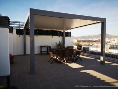 SEESKY bioklimatische selbsttragende Pergola