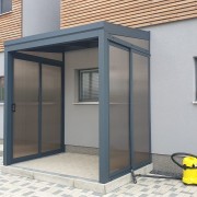 POLLUX Glas-Apsiden-Überdachung, Modell 2022