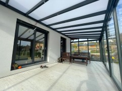ZANIA saisonaler Wintergarten mit Polycarbonat, Modell 2022
