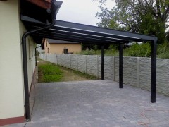 POLLARD XXL verstärkte Aluminium-Pergola