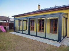 ZANIA saisonaler Wintergarten mit Polycarbonat, Modell 2022