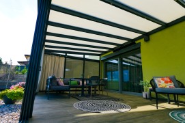 ZANIA saisonaler Wintergarten mit Polycarbonat, Modell 2022