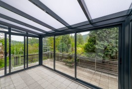 ZANIA Aluminium-Eckwintergarten