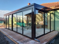 ZANIA saisonaler Wintergarten mit Glas, Modell 2022