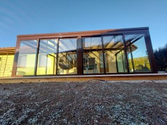 ZANIA saisonaler Wintergarten mit Glas, Modell 2022